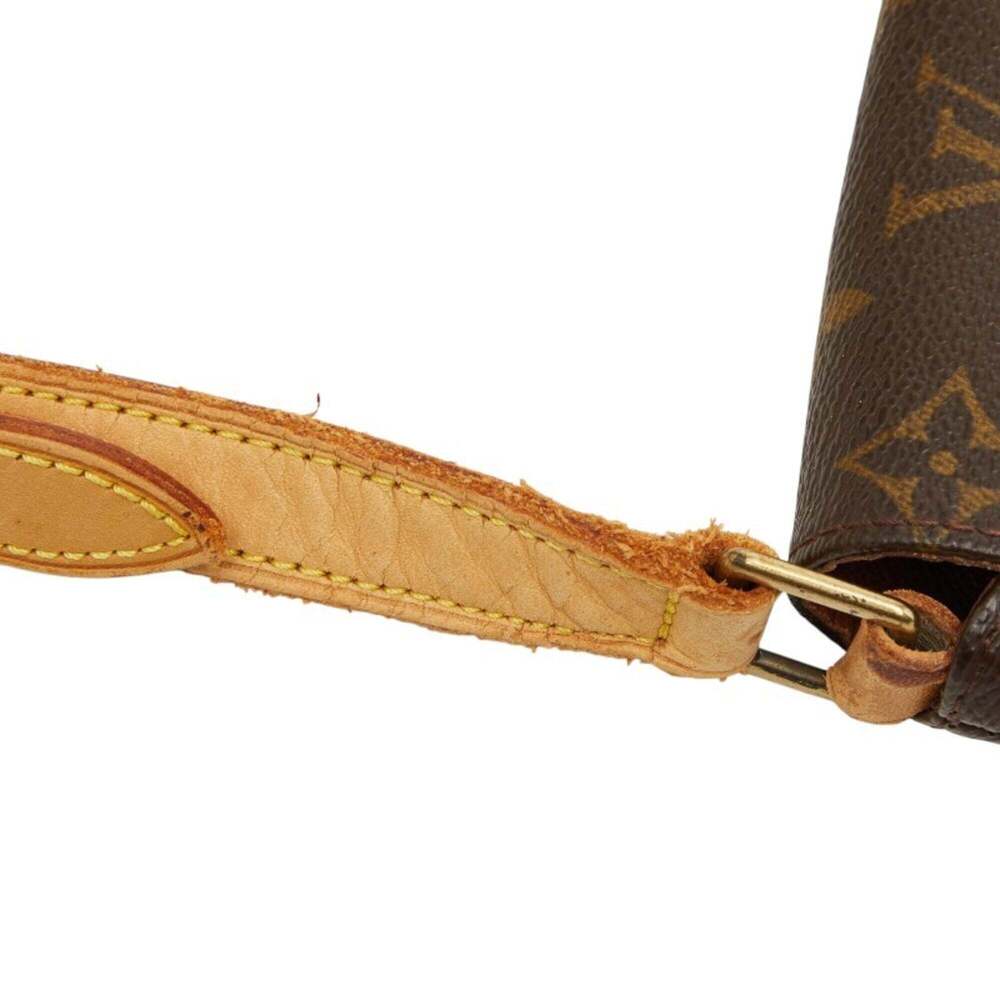 LOUIS VUITTON Brown Monogram Leather Shoulder Bag - Picture 6 of 12